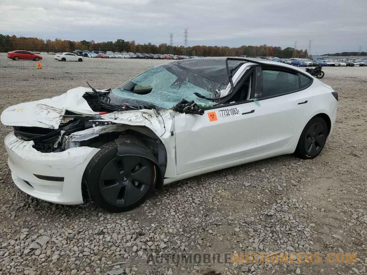 5YJ3E1EA5MF913303 TESLA MODEL 3 2021