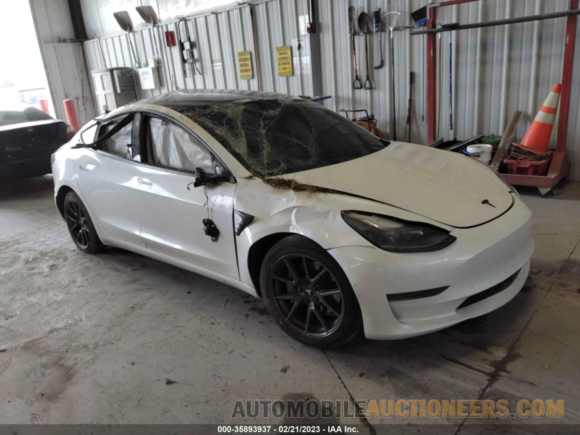 5YJ3E1EA5MF917321 TESLA MODEL 3 2021