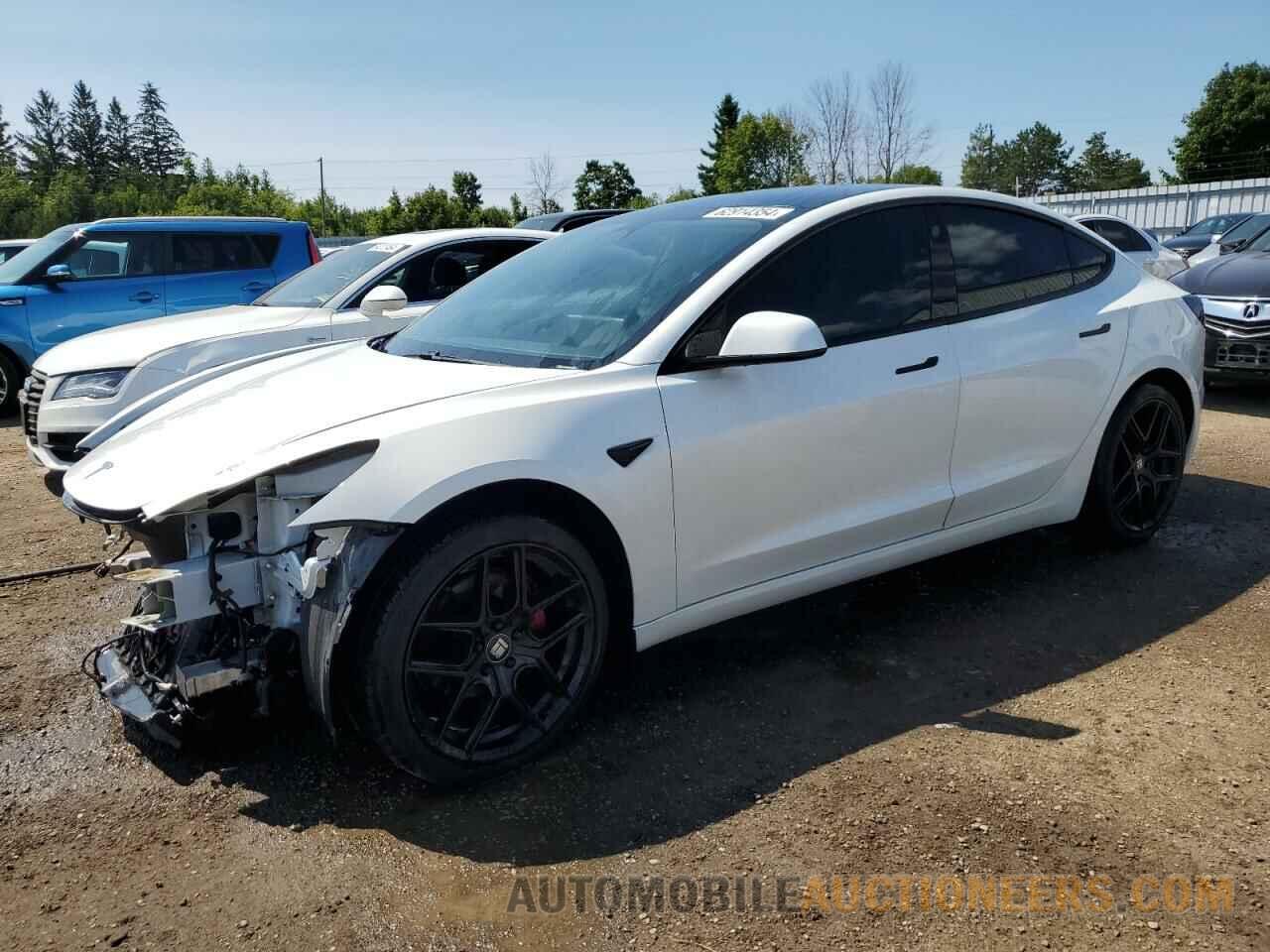 5YJ3E1EA5MF918873 TESLA MODEL 3 2021