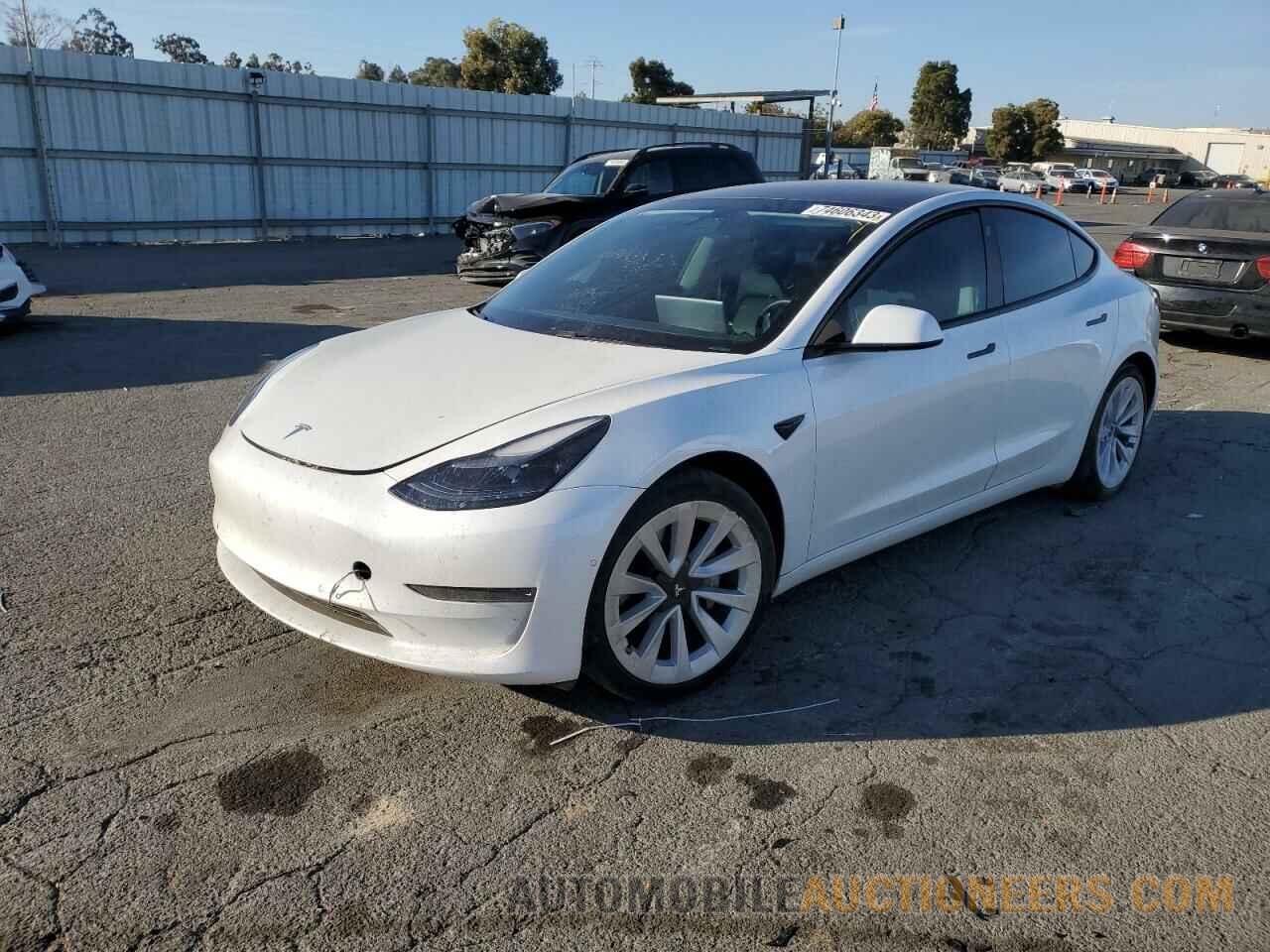 5YJ3E1EA5MF921997 TESLA MODEL 3 2021