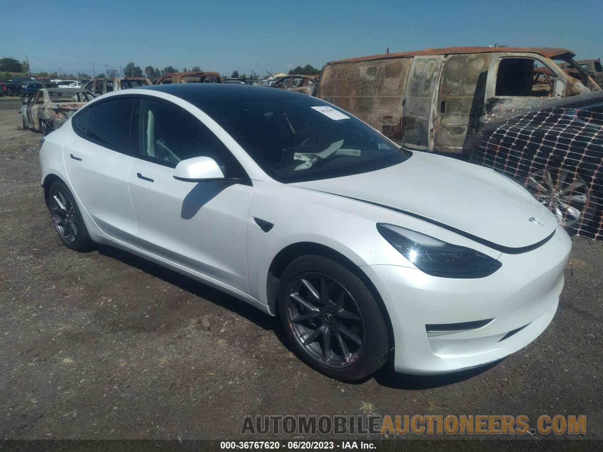 5YJ3E1EA5MF922812 TESLA MODEL 3 2021