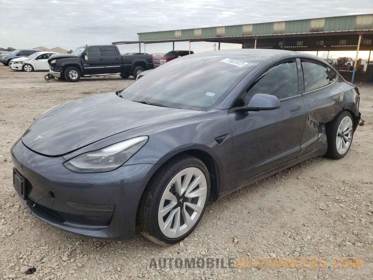 5YJ3E1EA5MF927847 TESLA MODEL 3 2021