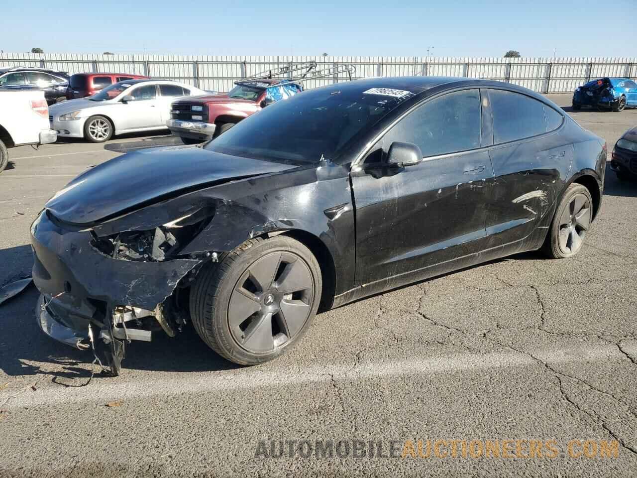 5YJ3E1EA5MF928786 TESLA MODEL 3 2021