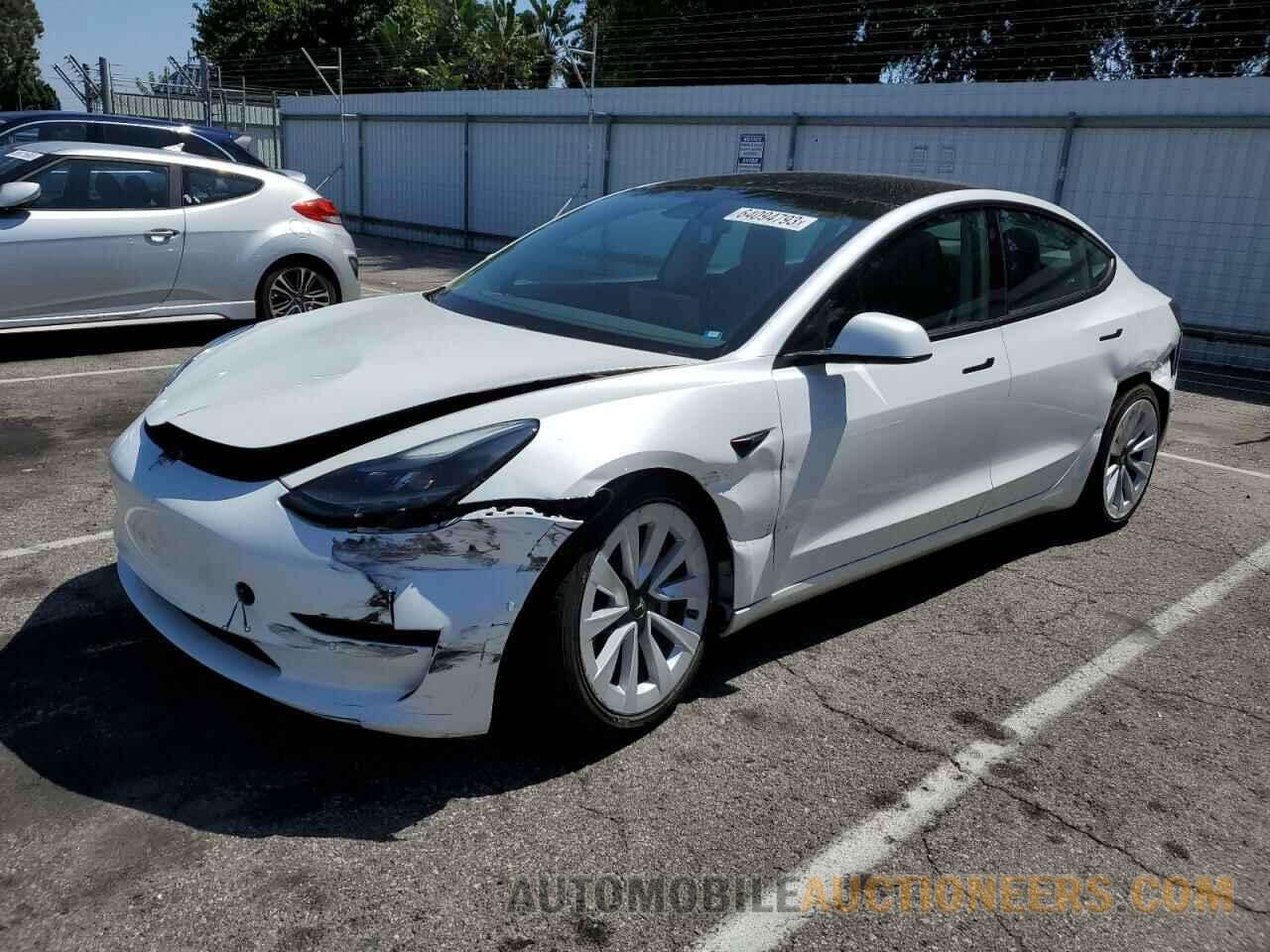 5YJ3E1EA5MF936399 TESLA MODEL 3 2021