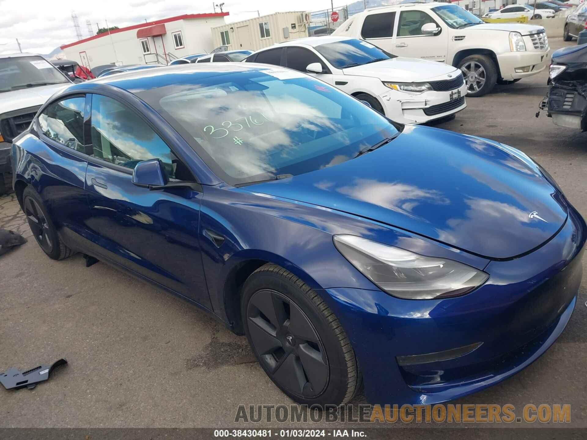 5YJ3E1EA5MF939433 TESLA MODEL 3 2021