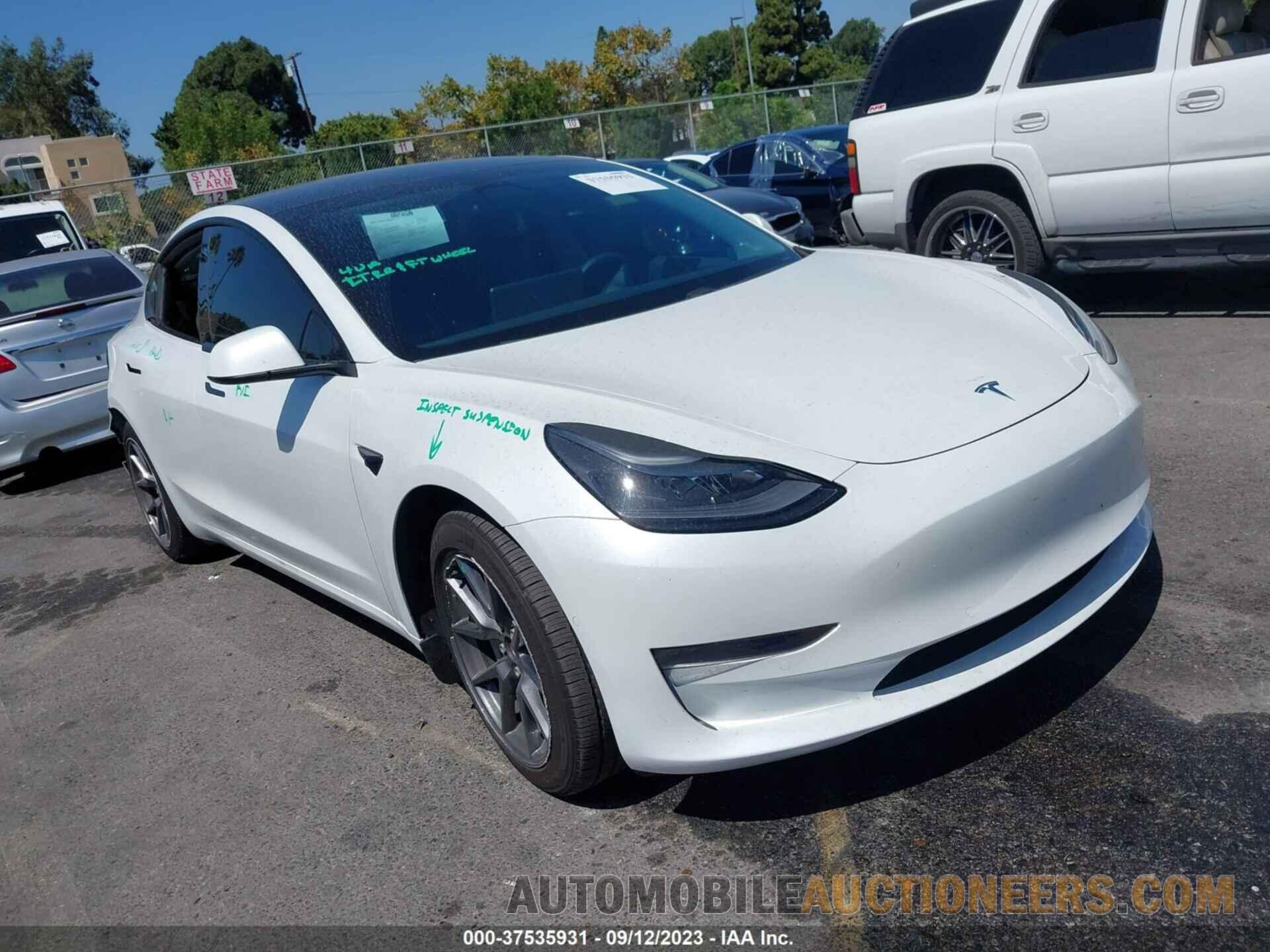 5YJ3E1EA5MF940369 TESLA MODEL 3 2021