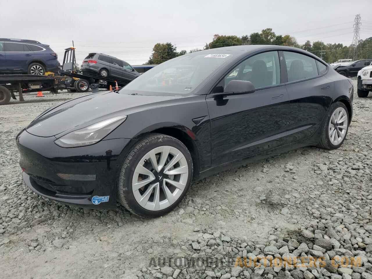 5YJ3E1EA5MF961657 TESLA MODEL 3 2021