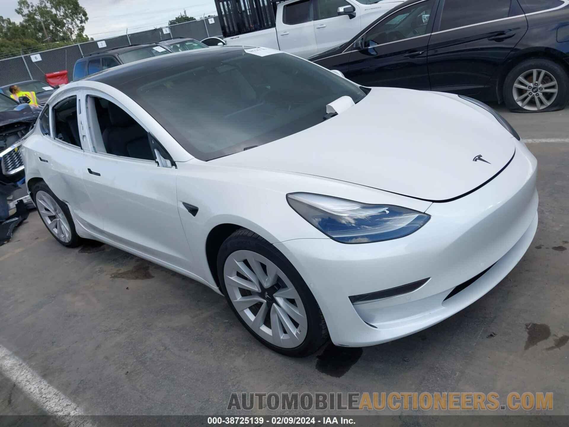 5YJ3E1EA5MF977888 TESLA MODEL 3 2021