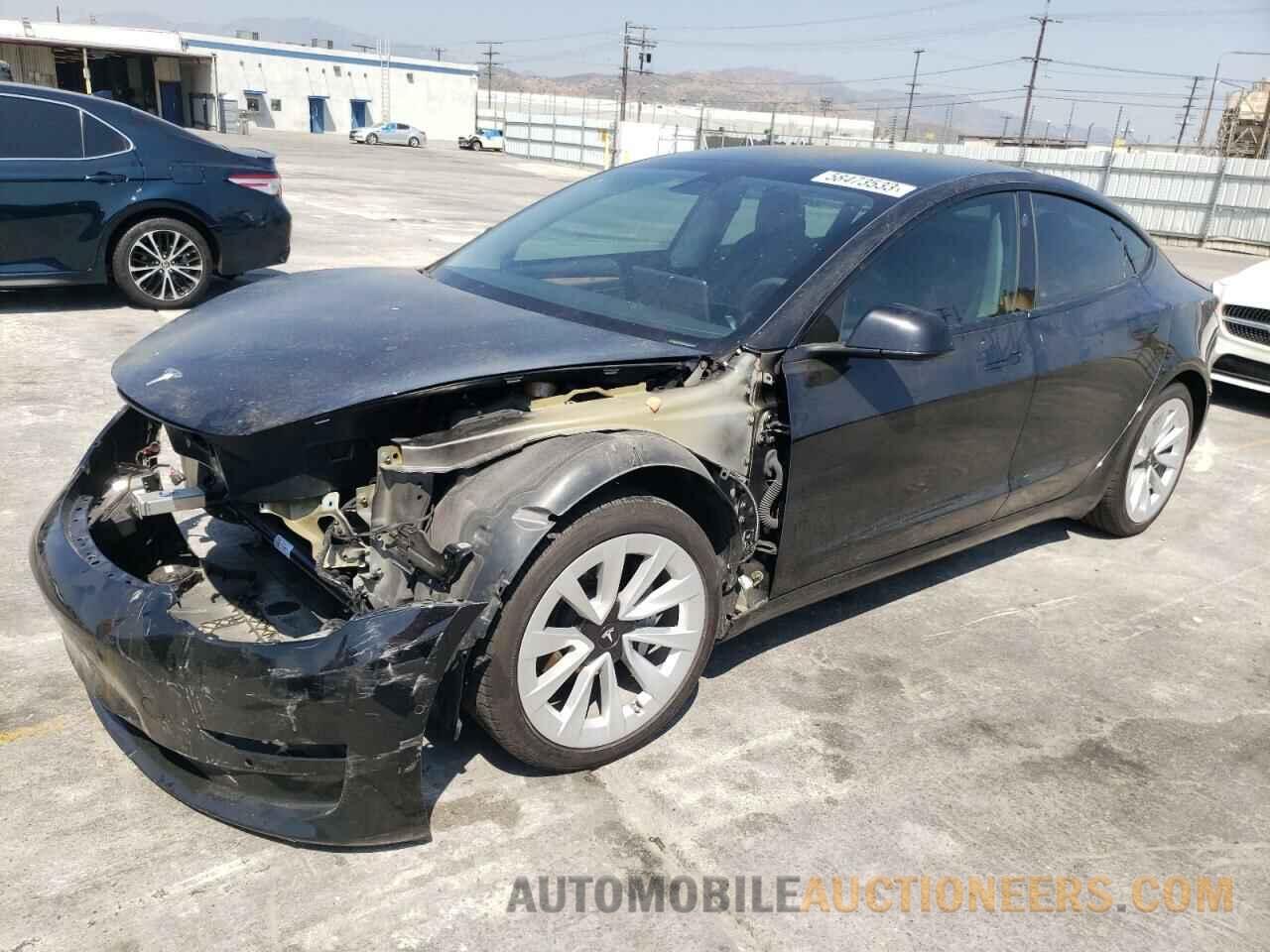 5YJ3E1EA5MF982606 TESLA MODEL 3 2021