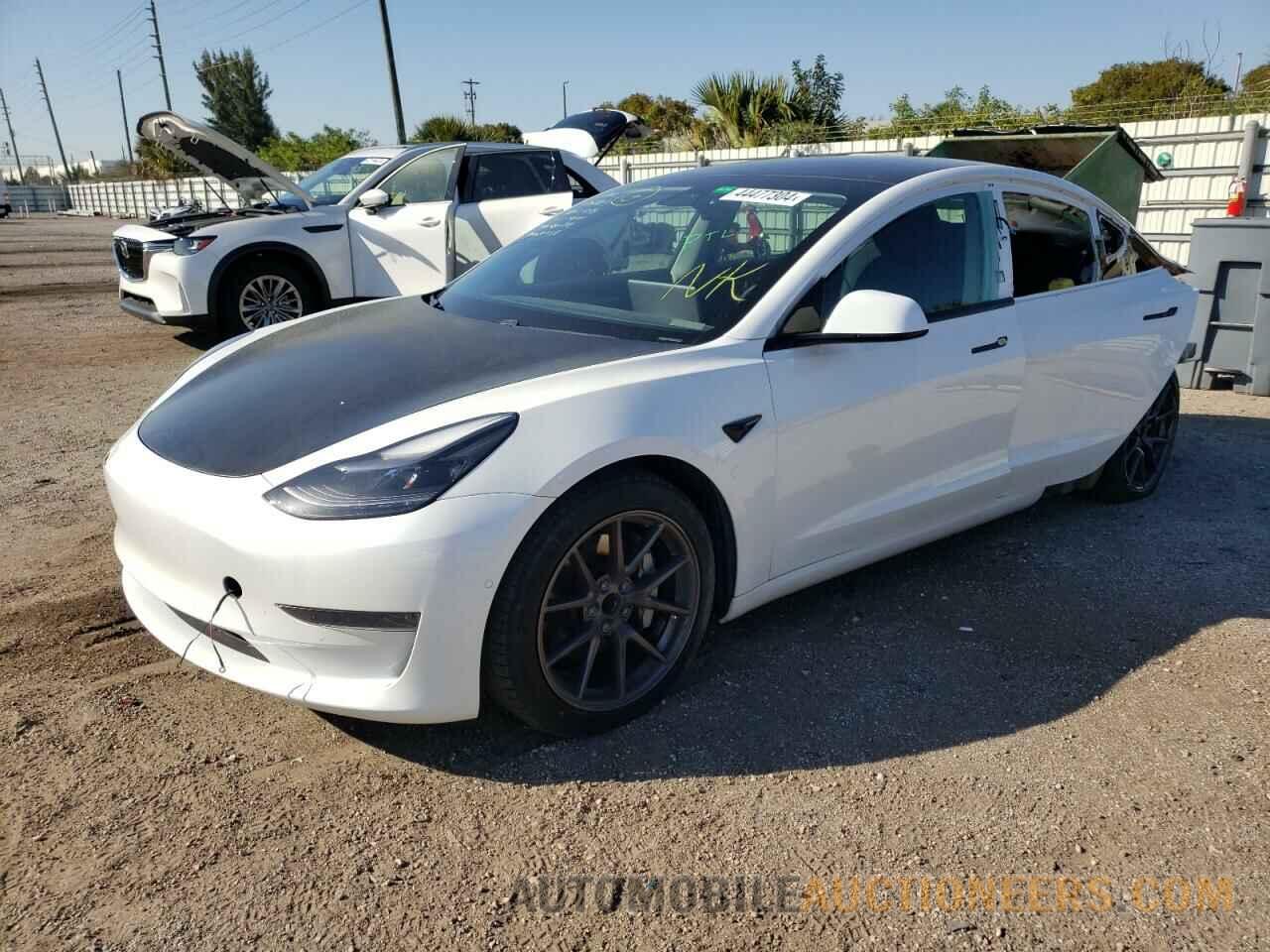 5YJ3E1EA5MF986459 TESLA MODEL 3 2021