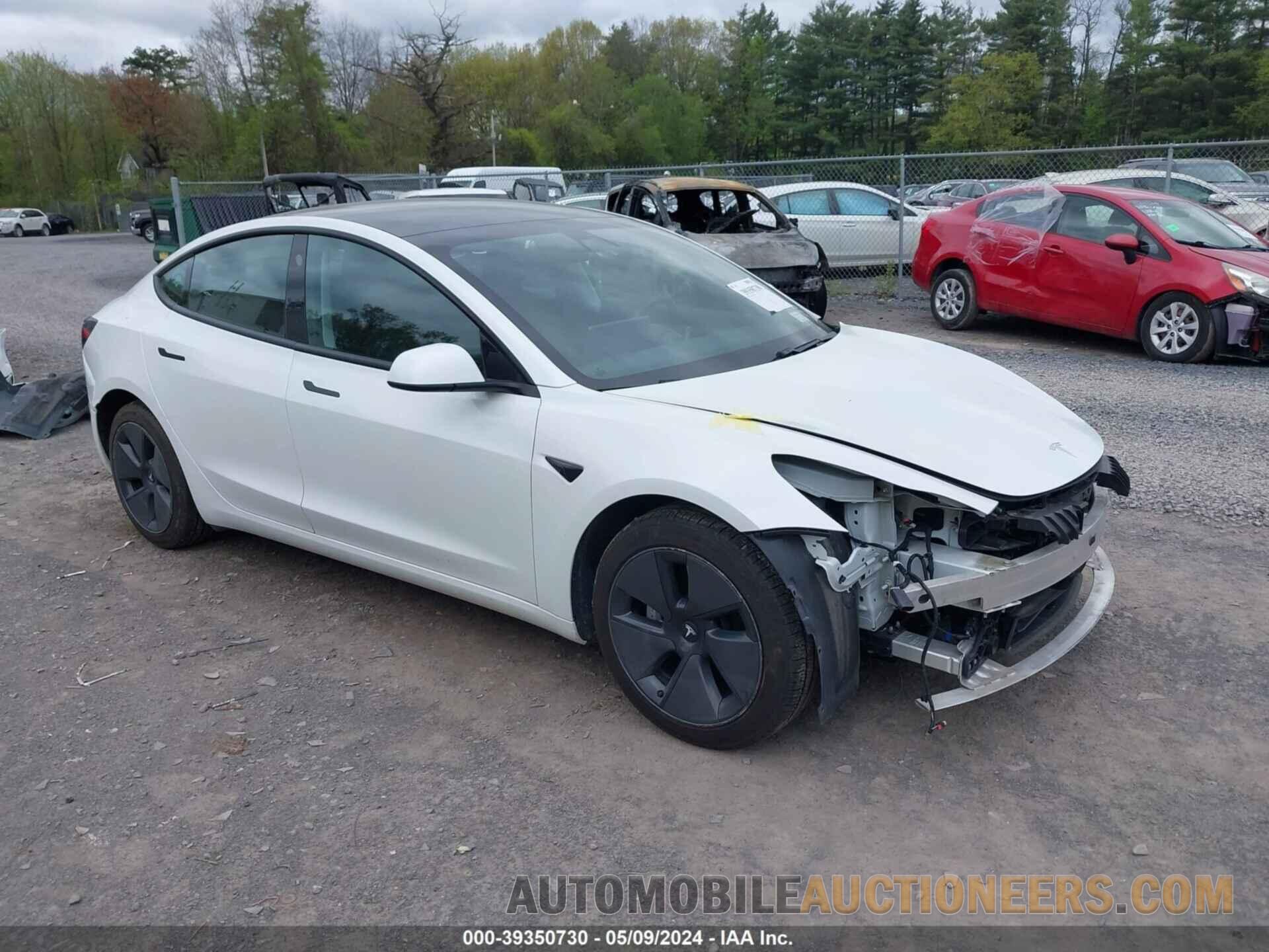 5YJ3E1EA5MF987160 TESLA MODEL 3 2021