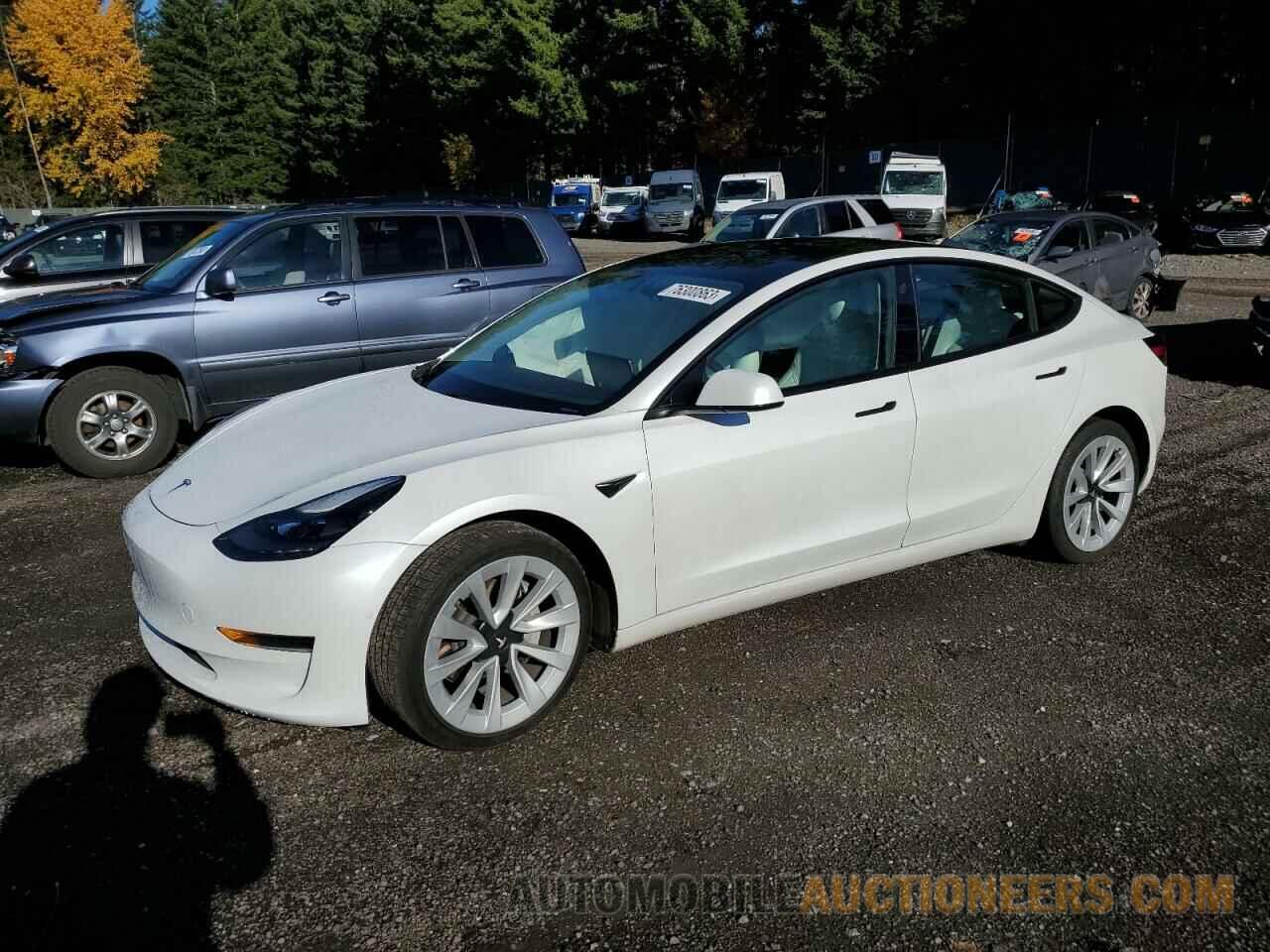 5YJ3E1EA5MF994383 TESLA MODEL 3 2021