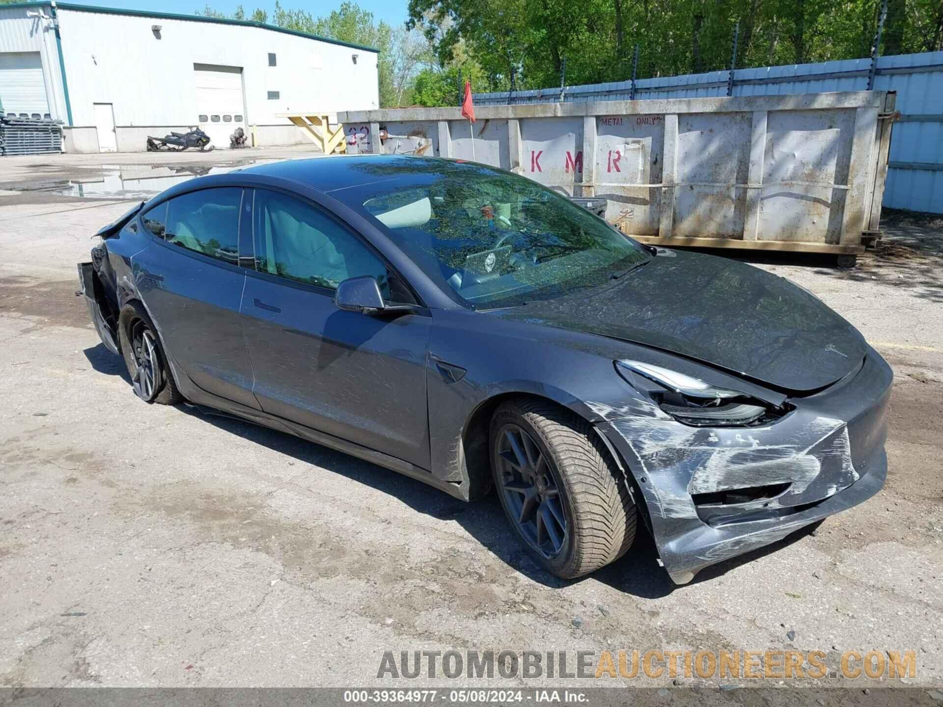 5YJ3E1EA5NF104689 TESLA MODEL 3 2022