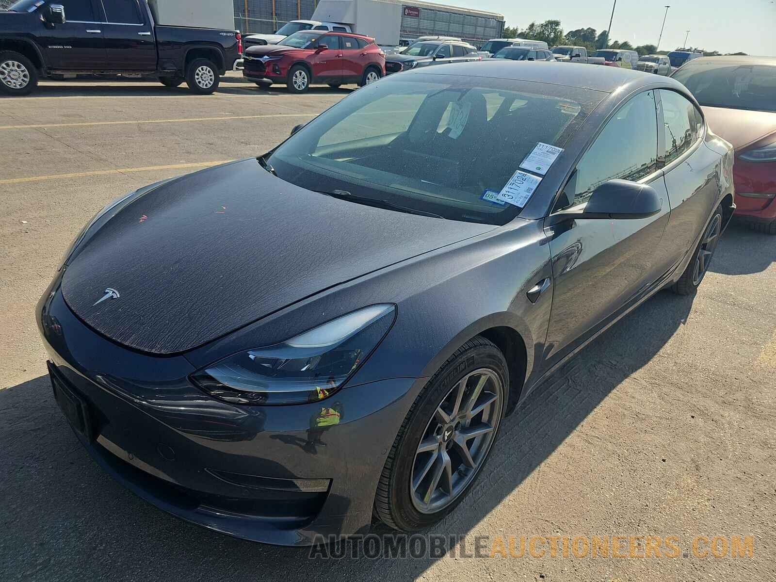 5YJ3E1EA5NF107396 Tesla Model 3 2022