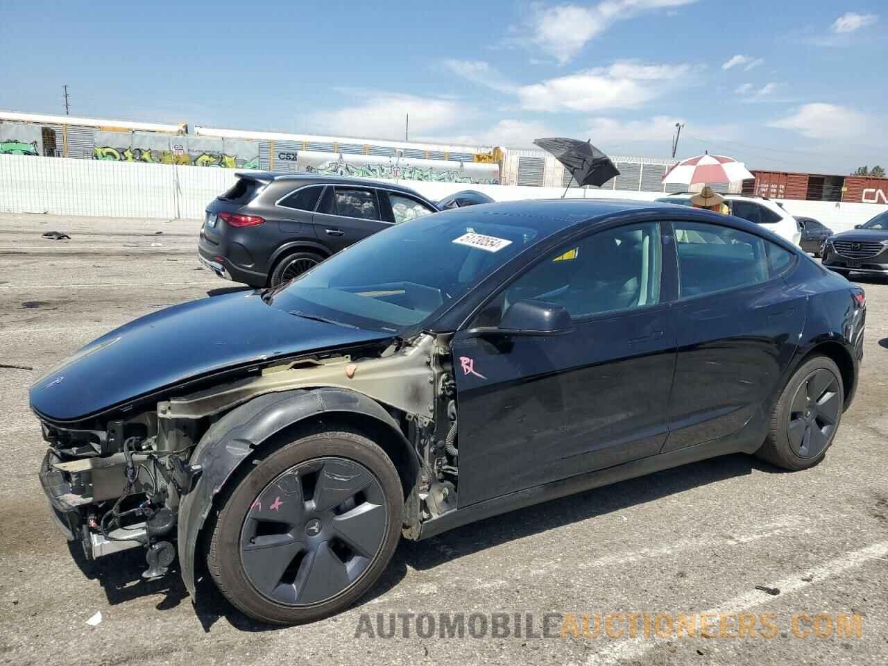 5YJ3E1EA5NF134078 TESLA MODEL 3 2022