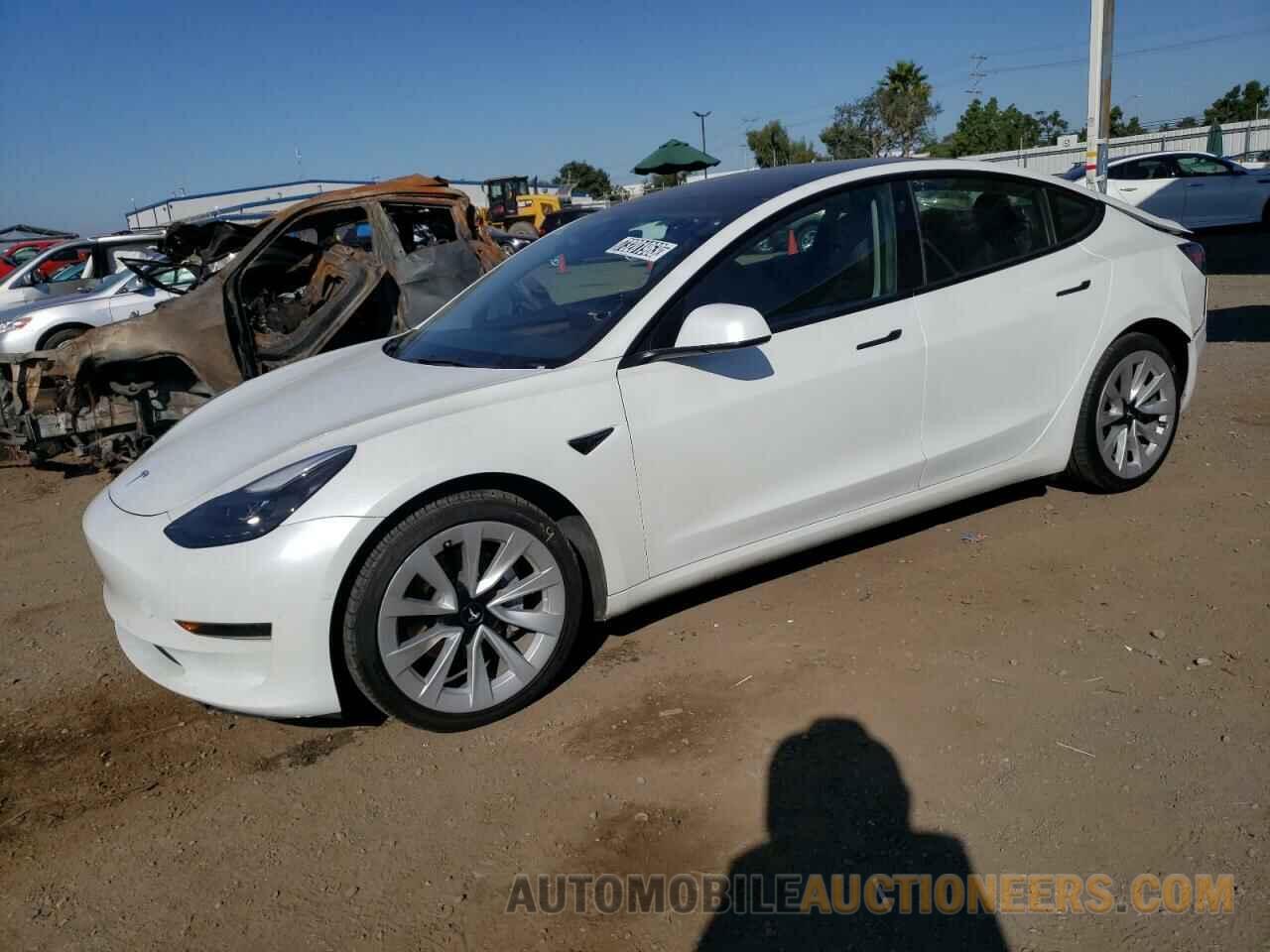 5YJ3E1EA5NF145131 TESLA MODEL 3 2022