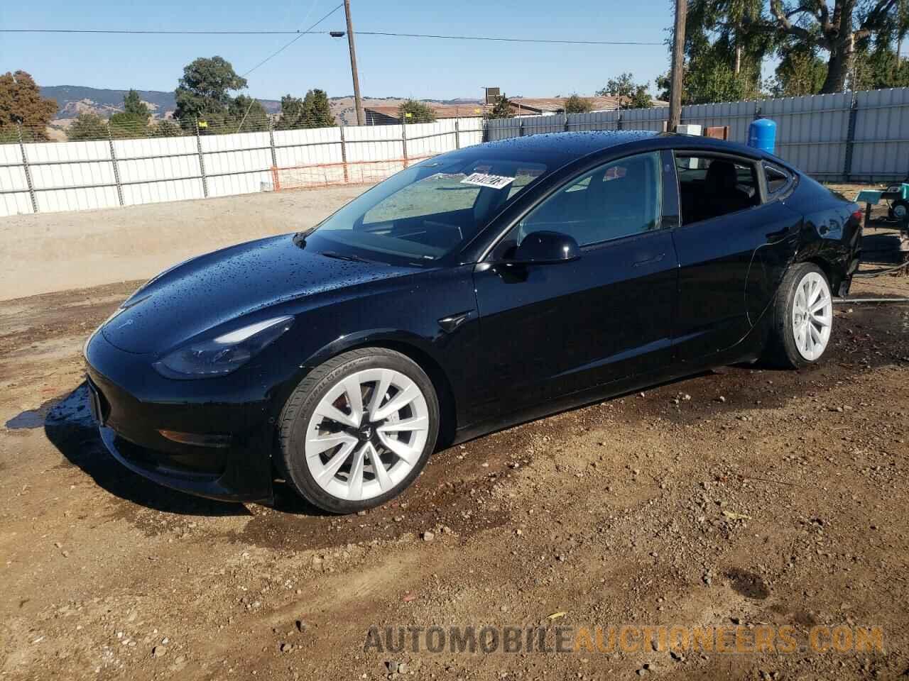 5YJ3E1EA5NF186150 TESLA MODEL 3 2022