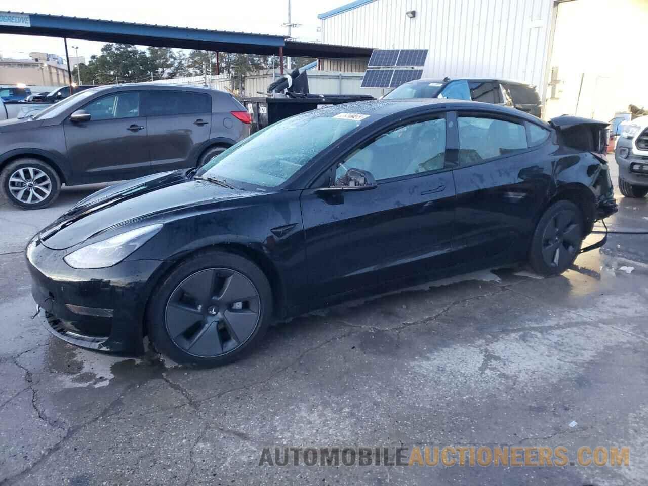 5YJ3E1EA5NF186729 TESLA MODEL 3 2022