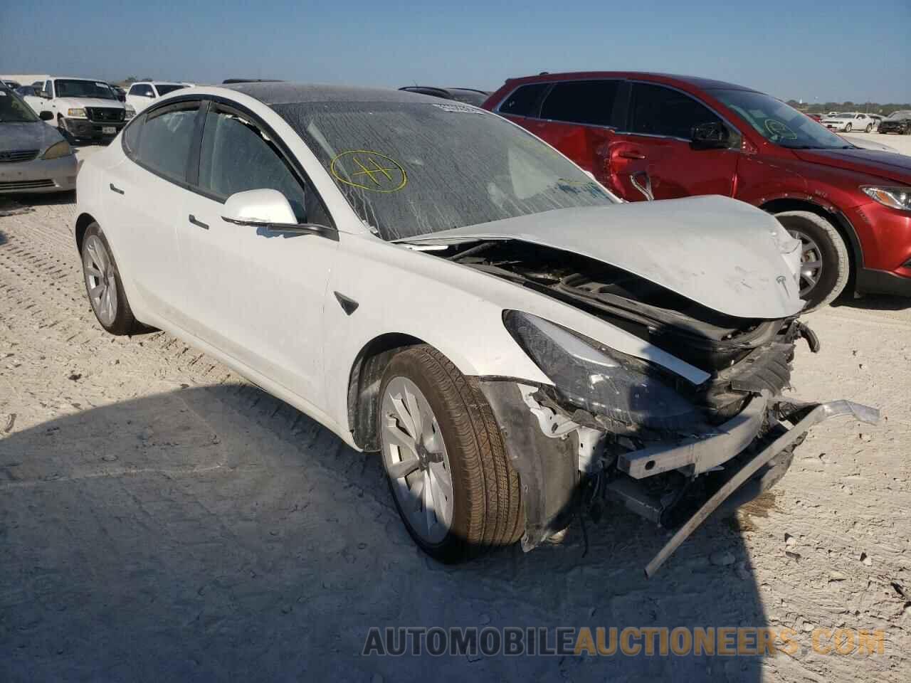 5YJ3E1EA5NF188674 TESLA MODEL 3 2022