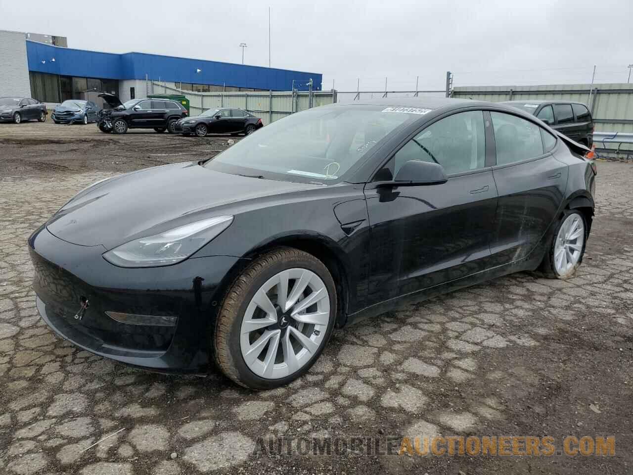 5YJ3E1EA5NF191106 TESLA MODEL 3 2022