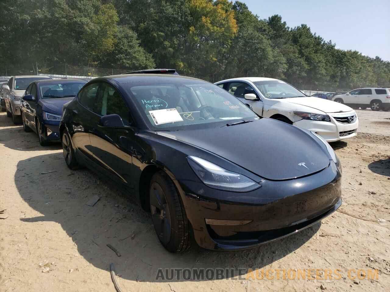 5YJ3E1EA5NF191963 TESLA MODEL 3 2022