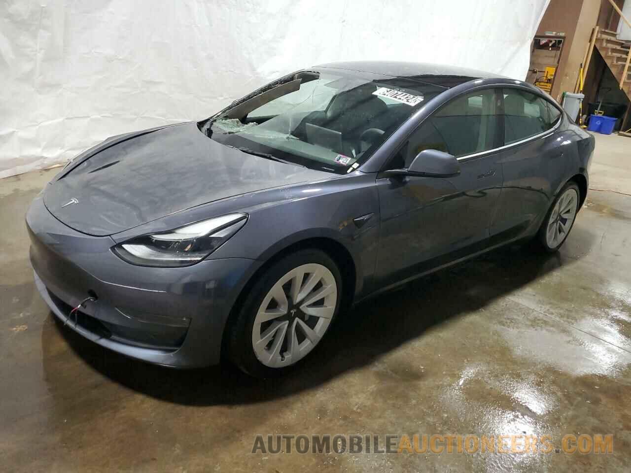 5YJ3E1EA5NF192076 TESLA MODEL 3 2022