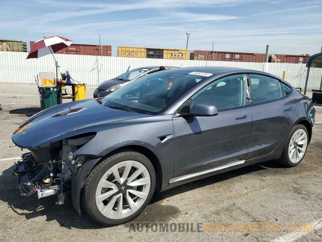 5YJ3E1EA5NF203786 TESLA MODEL 3 2022