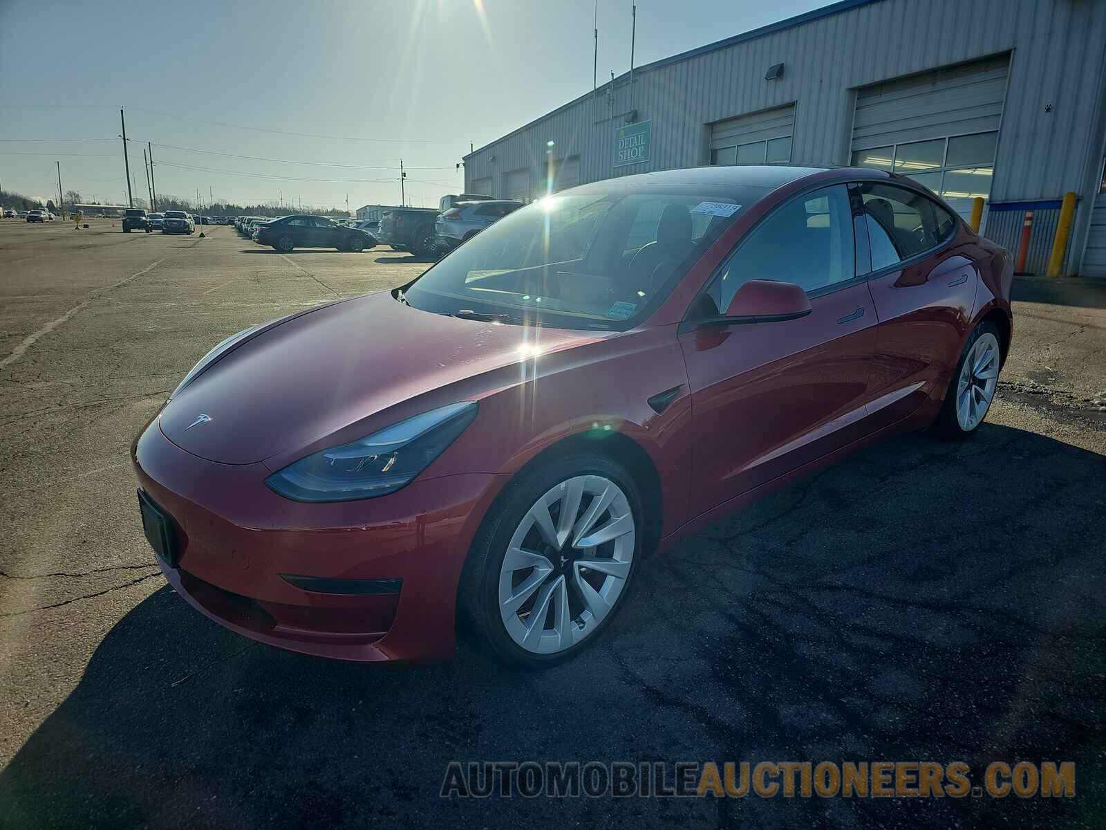 5YJ3E1EA5NF285616 Tesla Model 3 2022