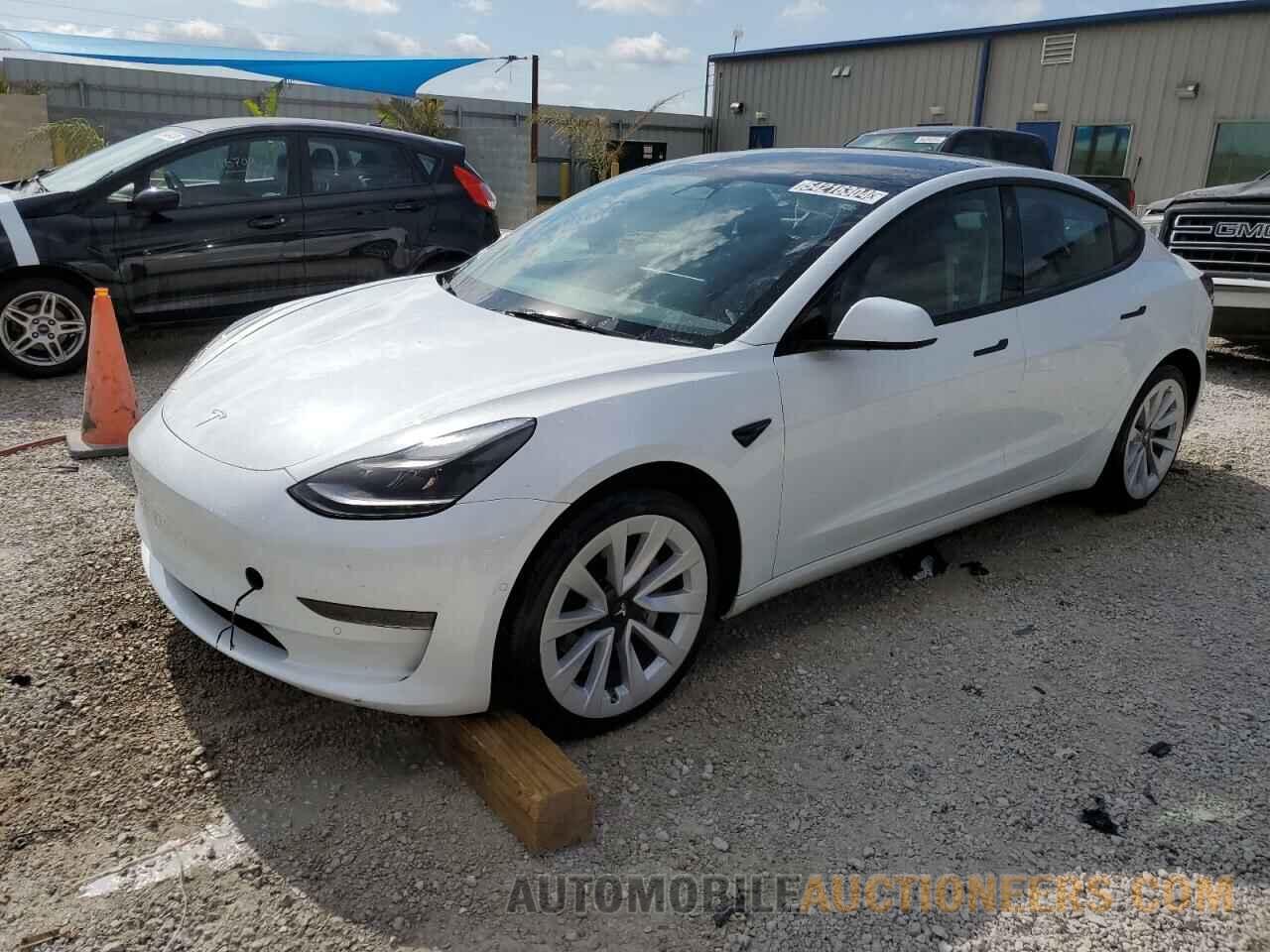 5YJ3E1EA5NF285938 TESLA MODEL 3 2022