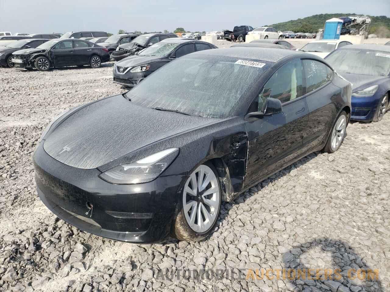 5YJ3E1EA5NF286586 TESLA MODEL 3 2022