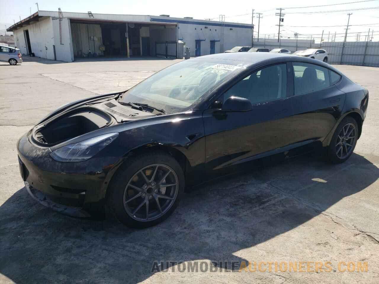 5YJ3E1EA5NF287107 TESLA MODEL 3 2022