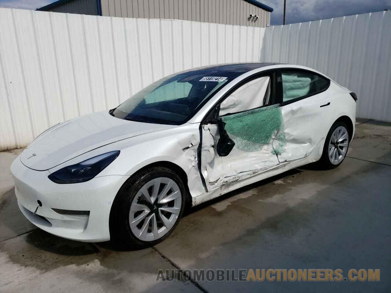 5YJ3E1EA5NF287771 TESLA MODEL 3 2022