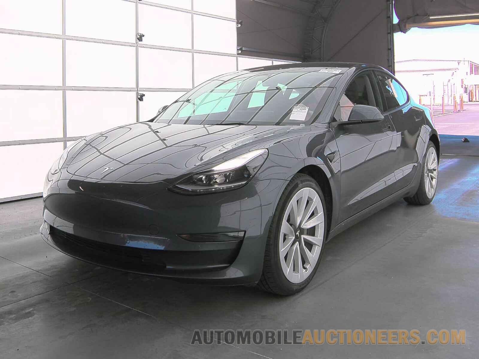 5YJ3E1EA5NF287818 Tesla Model 3 2022