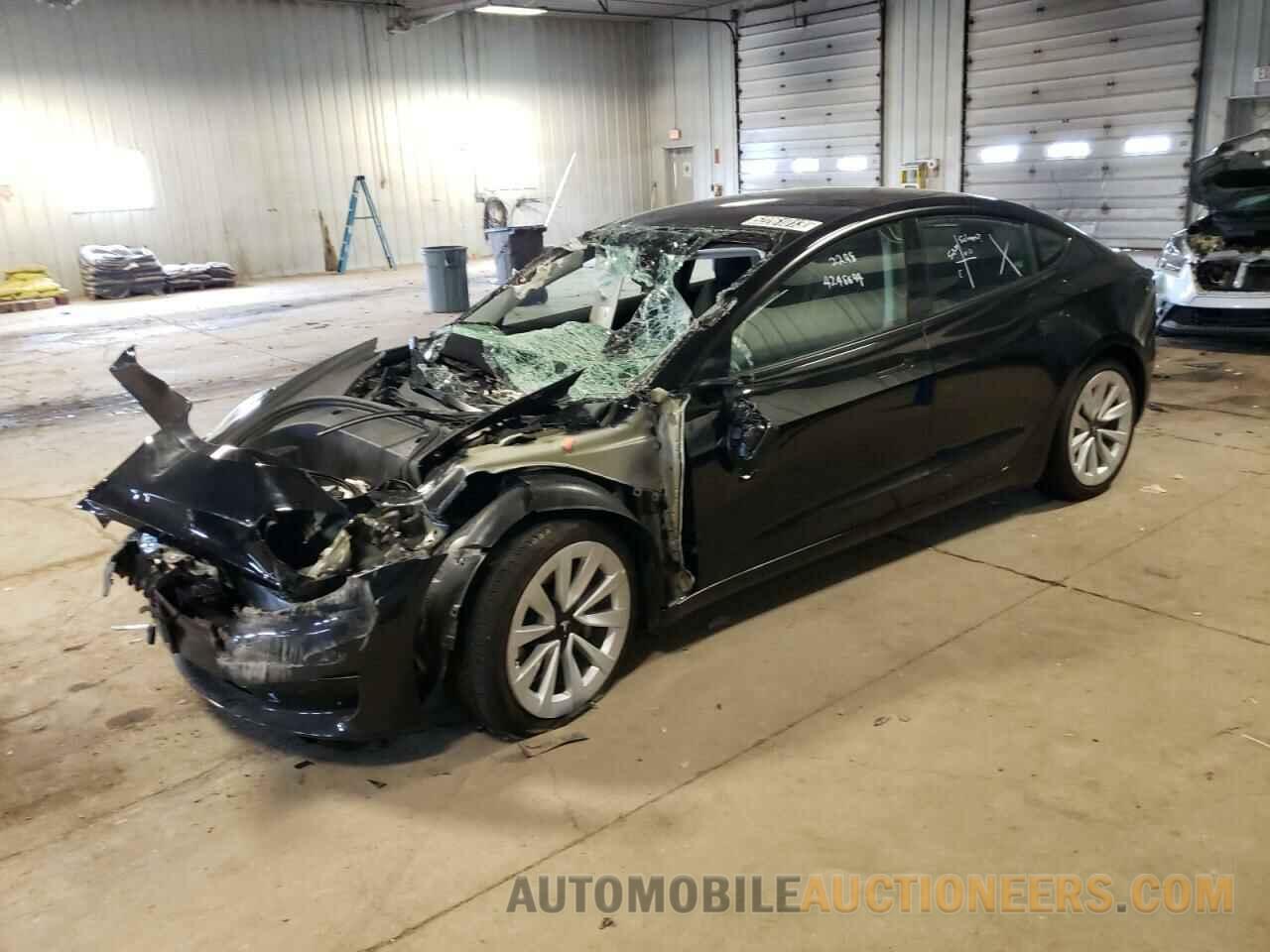 5YJ3E1EA5NF287897 TESLA MODEL 3 2022