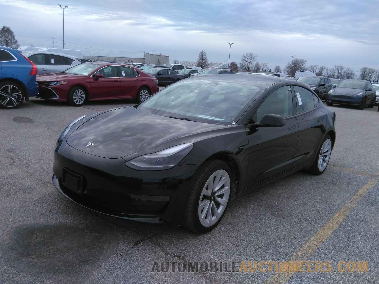 5YJ3E1EA5NF287950 Tesla Model 3 2022