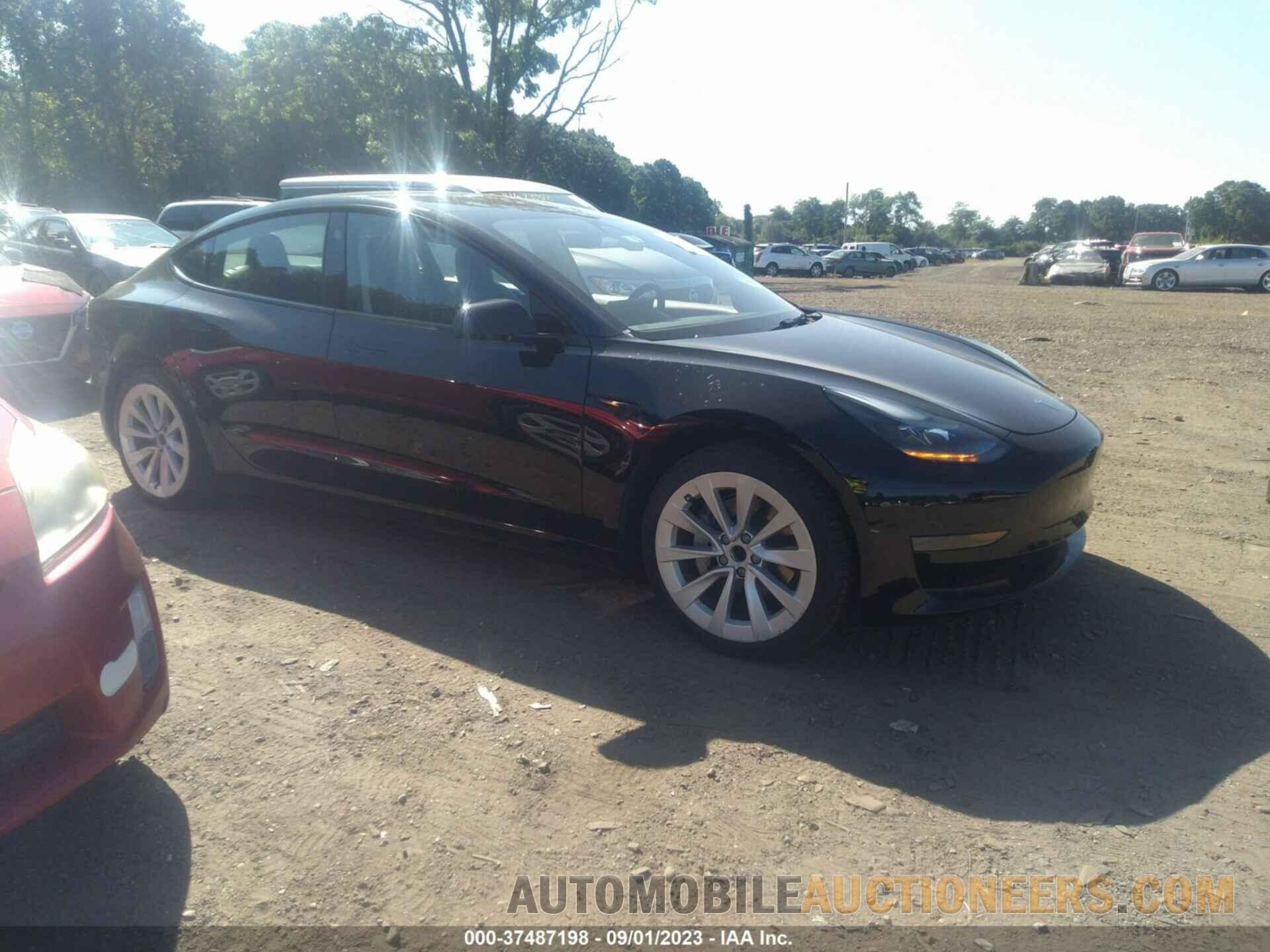 5YJ3E1EA5NF288371 TESLA MODEL 3 2022