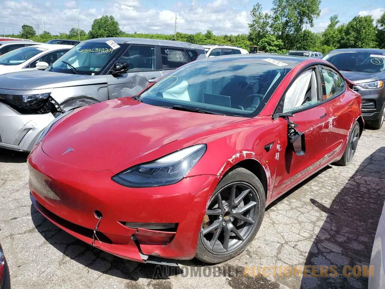 5YJ3E1EA5NF288466 TESLA MODEL 3 2022