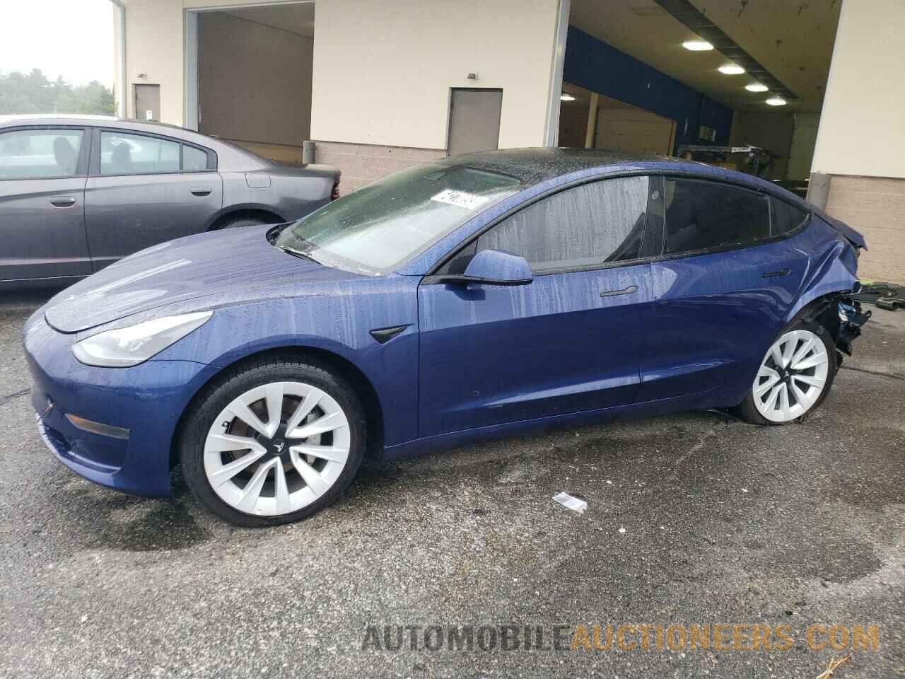 5YJ3E1EA5NF288726 TESLA MODEL 3 2022