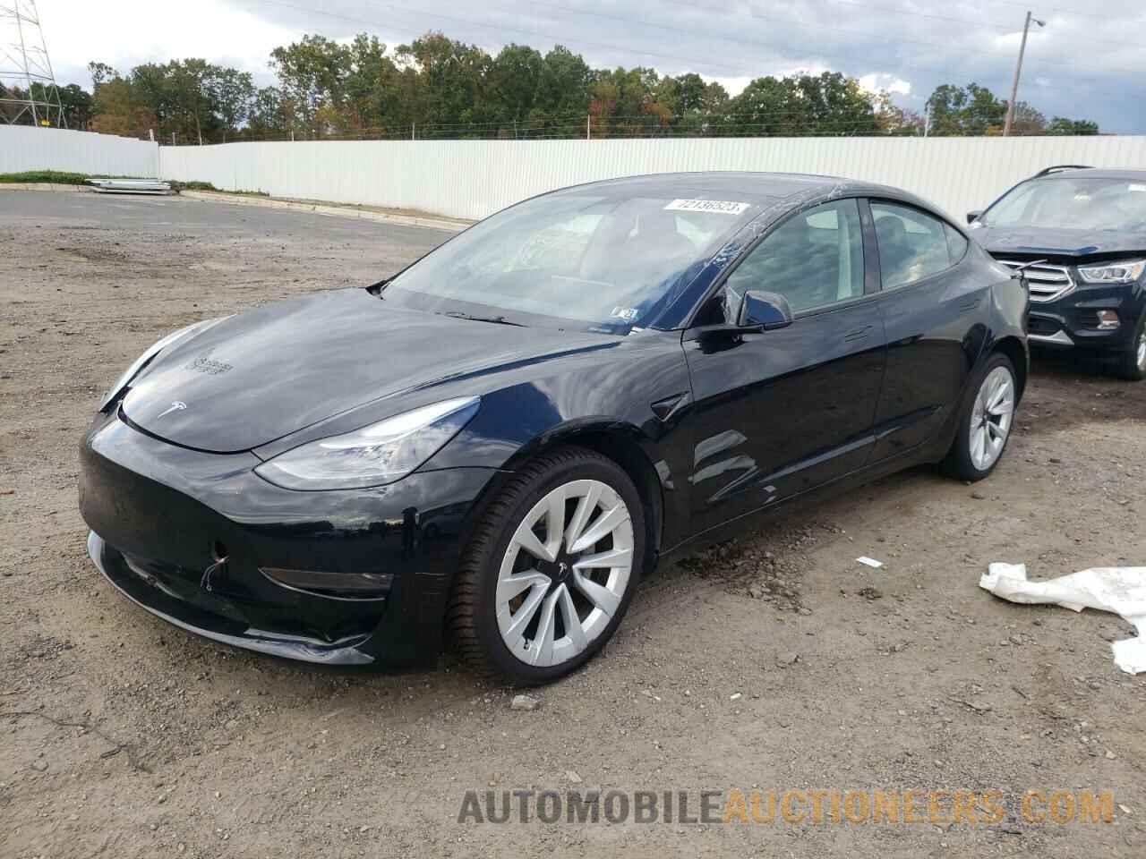 5YJ3E1EA5NF288807 TESLA MODEL 3 2022