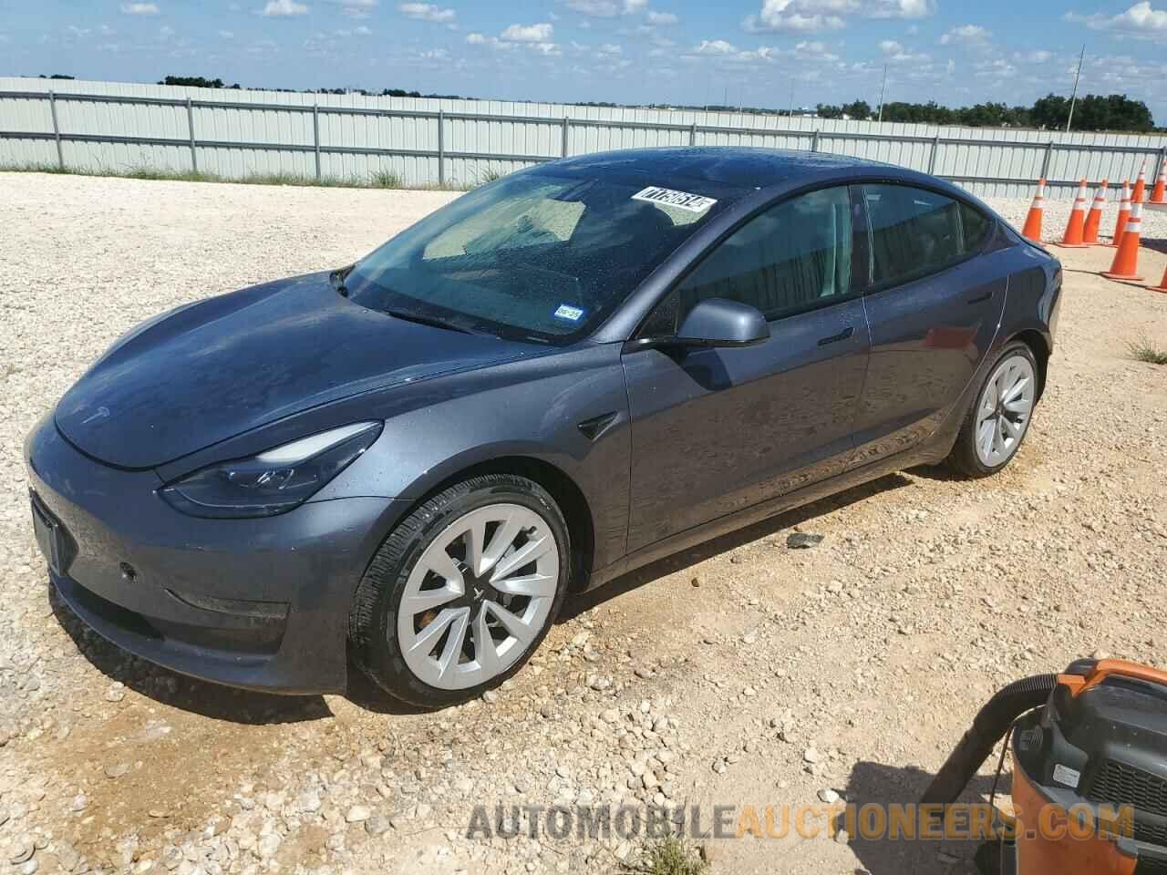 5YJ3E1EA5NF290296 TESLA MODEL 3 2022