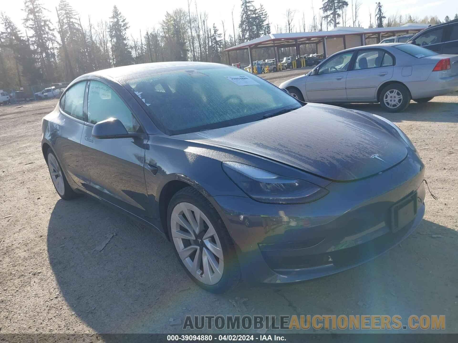 5YJ3E1EA5NF298057 TESLA MODEL 3 2022