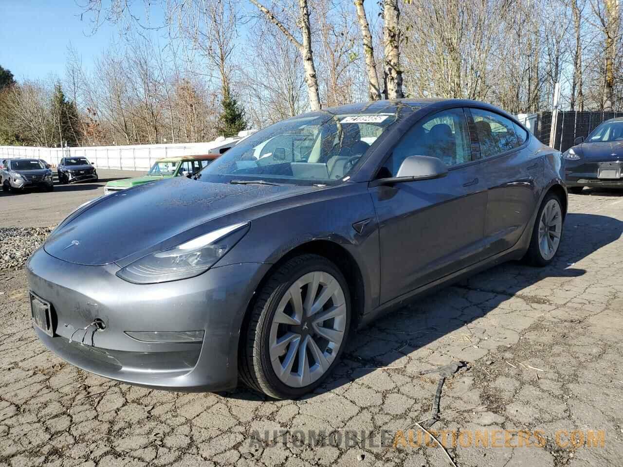 5YJ3E1EA5NF304536 TESLA MODEL 3 2022