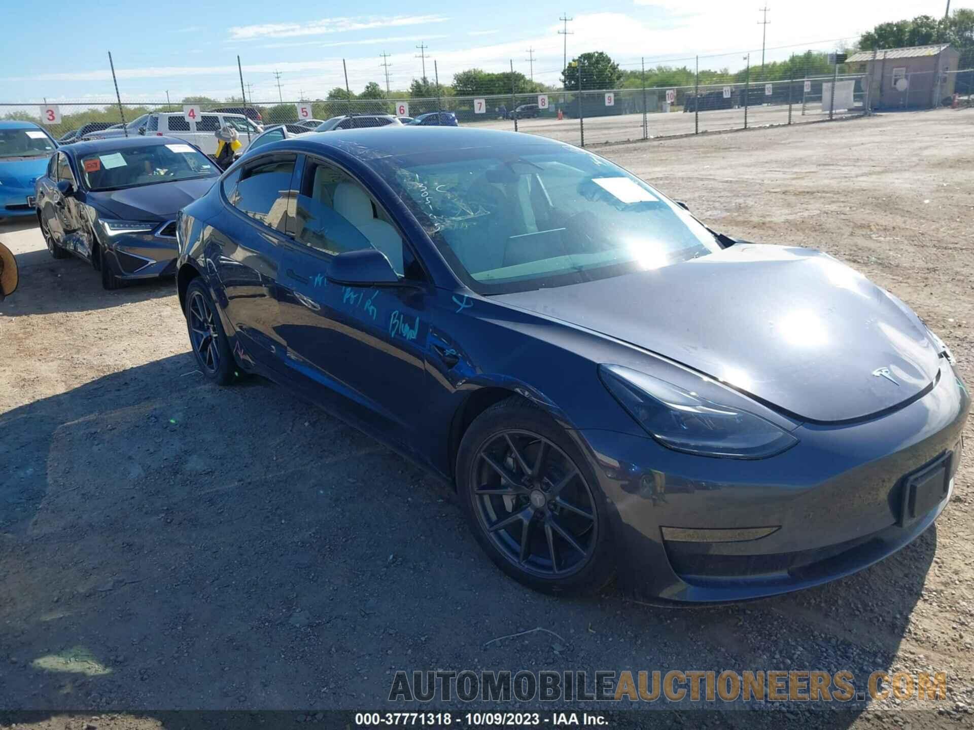 5YJ3E1EA5NF316136 TESLA MODEL 3 2022