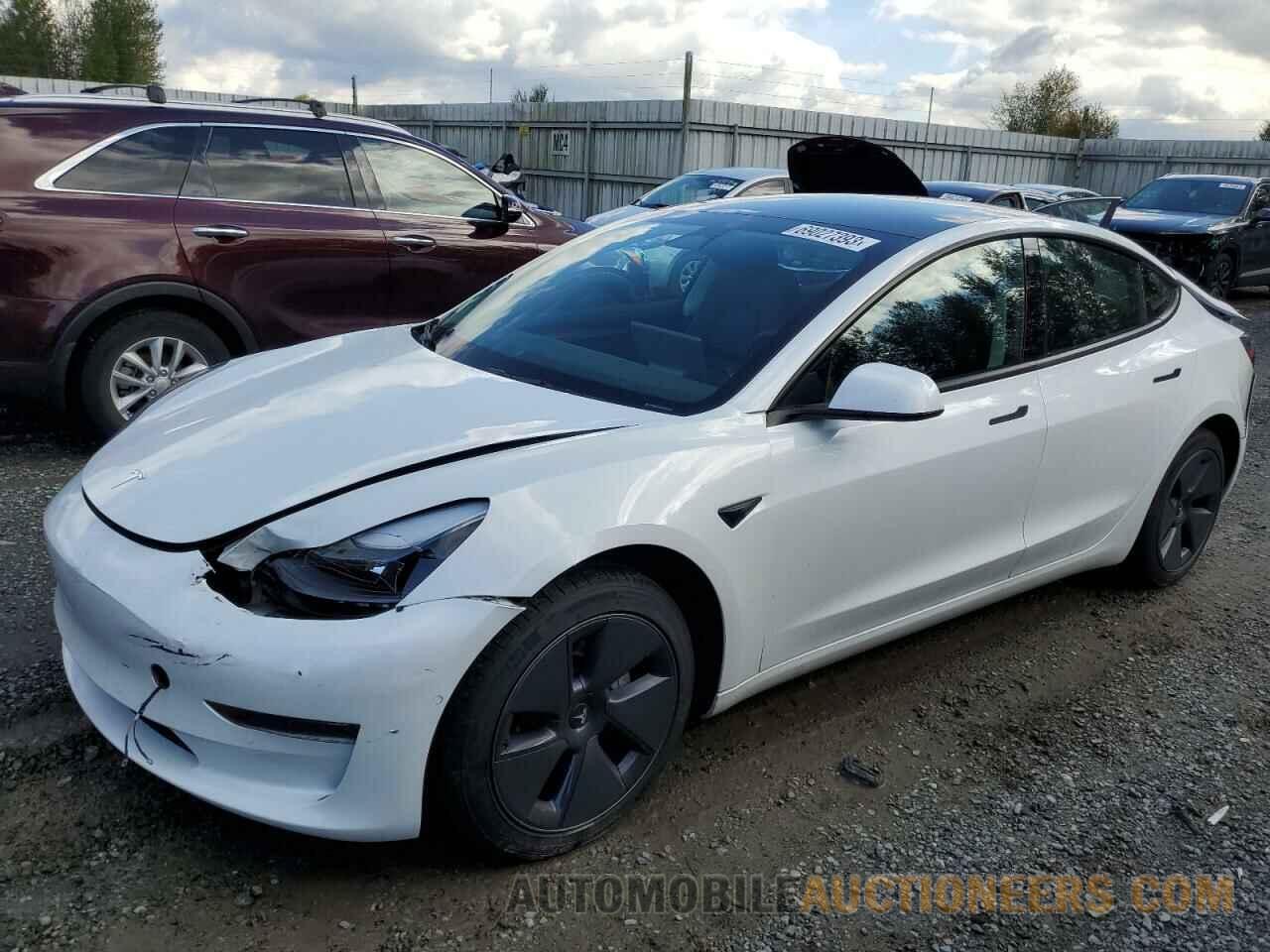 5YJ3E1EA5NF320851 TESLA MODEL 3 2022