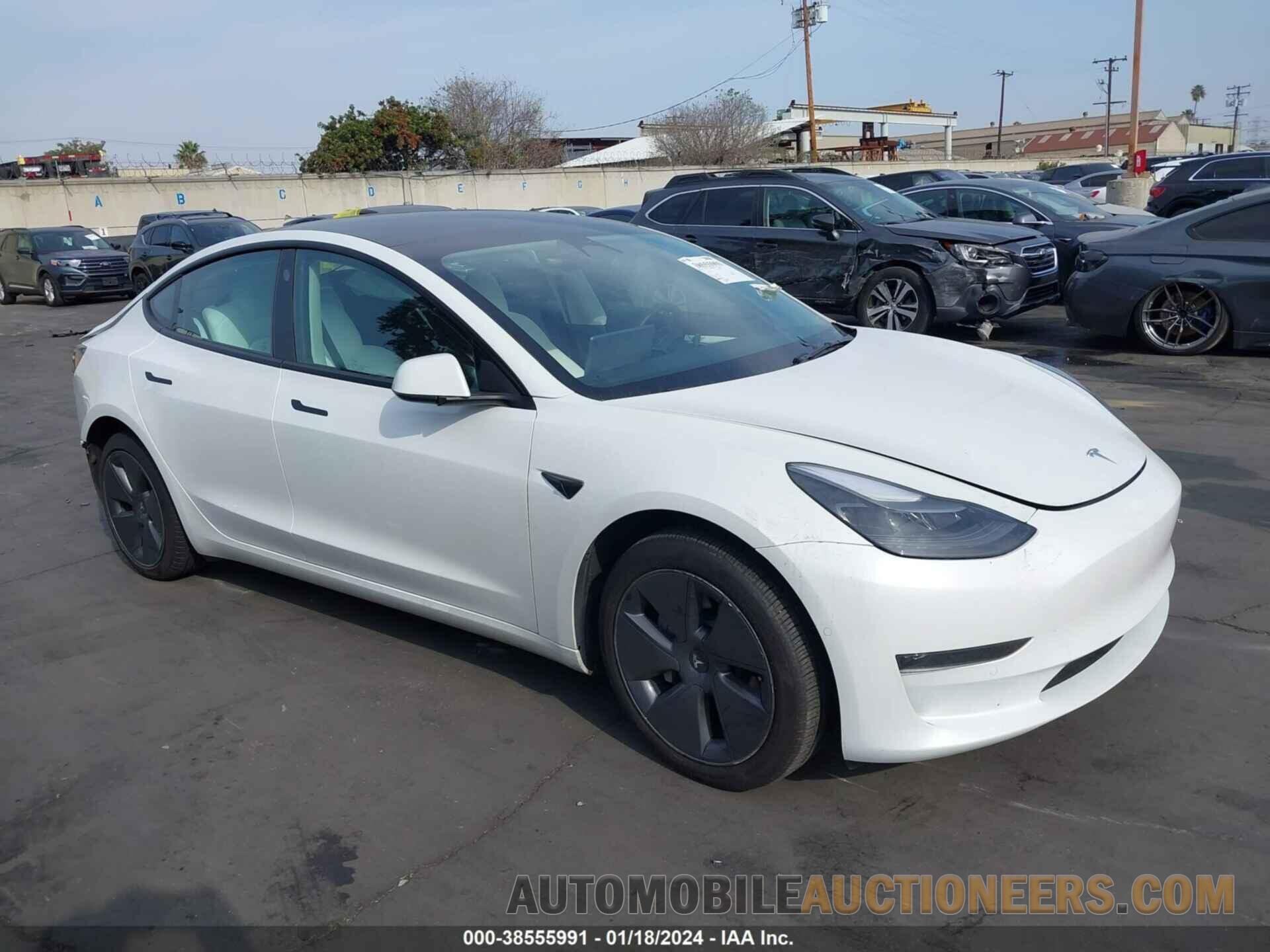 5YJ3E1EA5NF328982 TESLA MODEL 3 2022