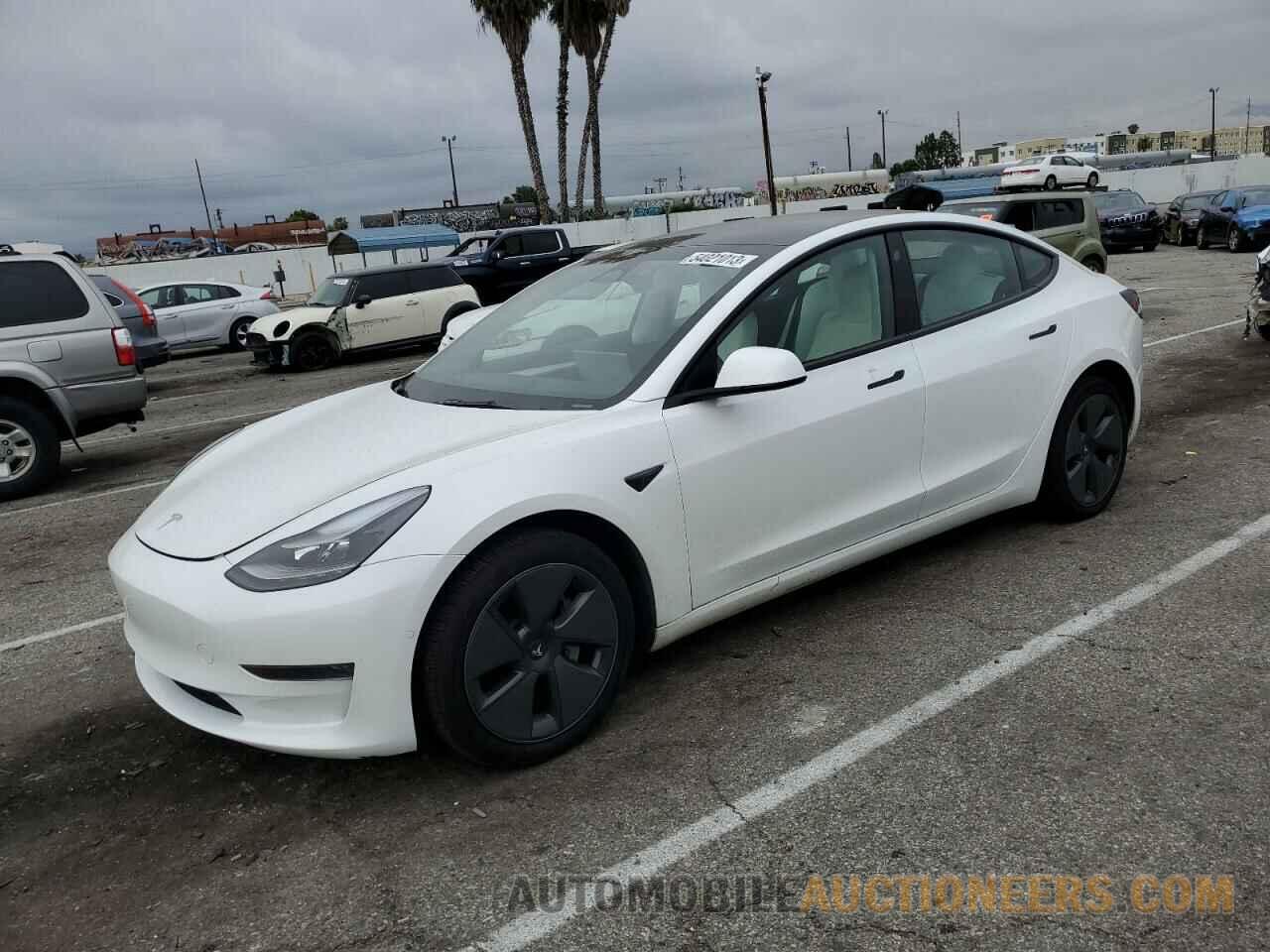 5YJ3E1EA5NF330604 TESLA MODEL 3 2022