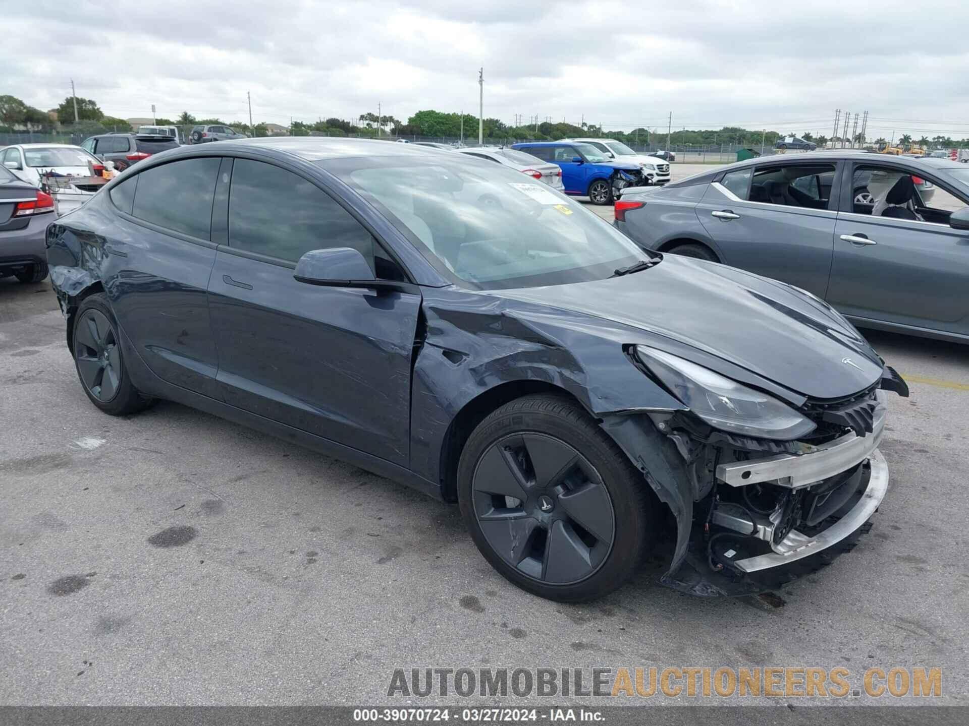 5YJ3E1EA5NF346611 TESLA MODEL 3 2022