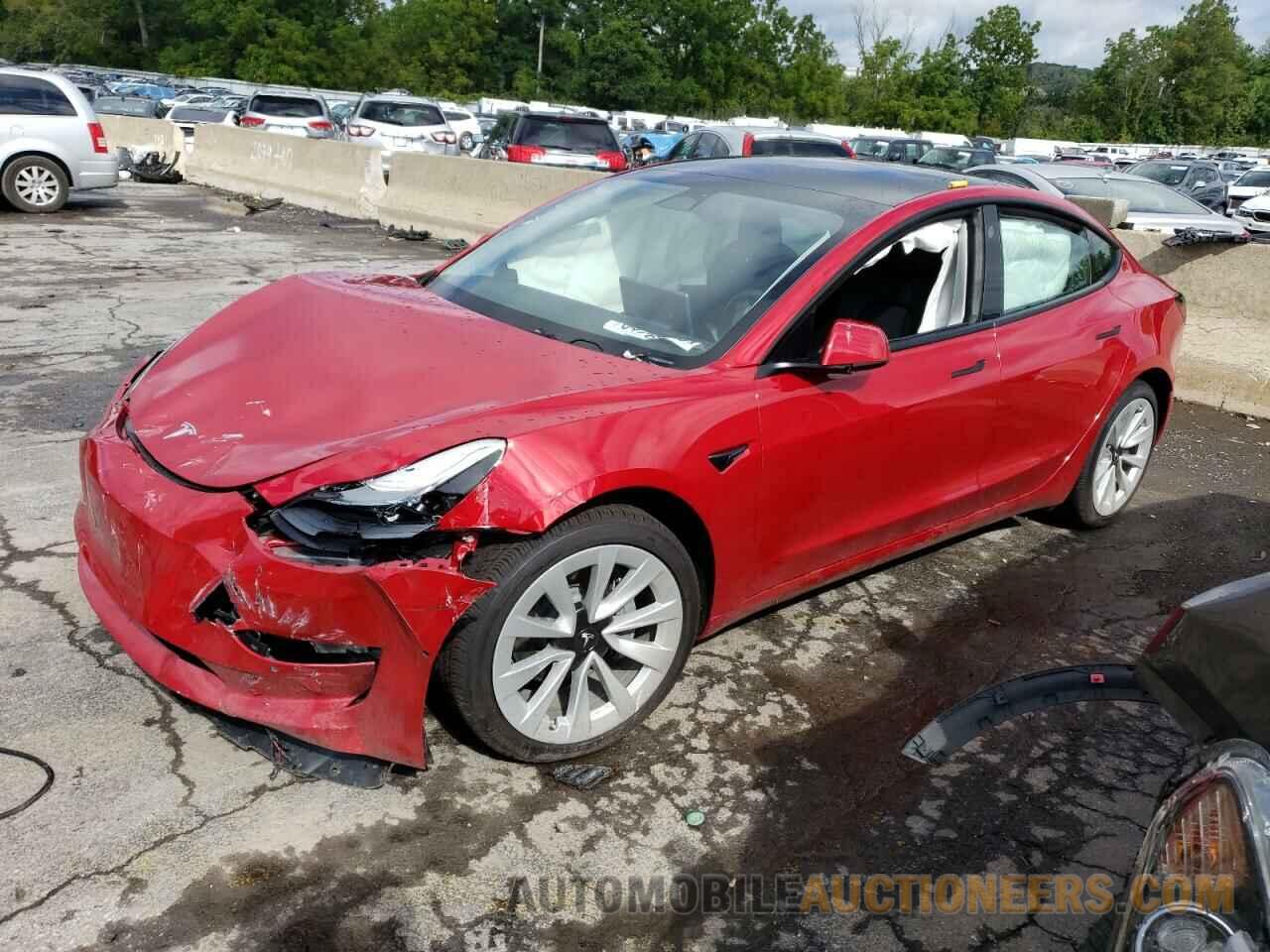 5YJ3E1EA5NF349010 TESLA MODEL 3 2022