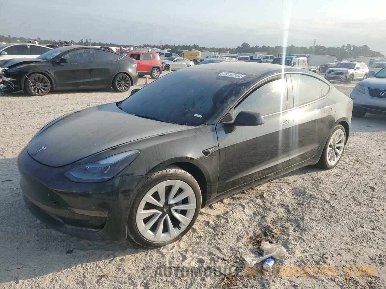 5YJ3E1EA5NF352456 TESLA MODEL 3 2022