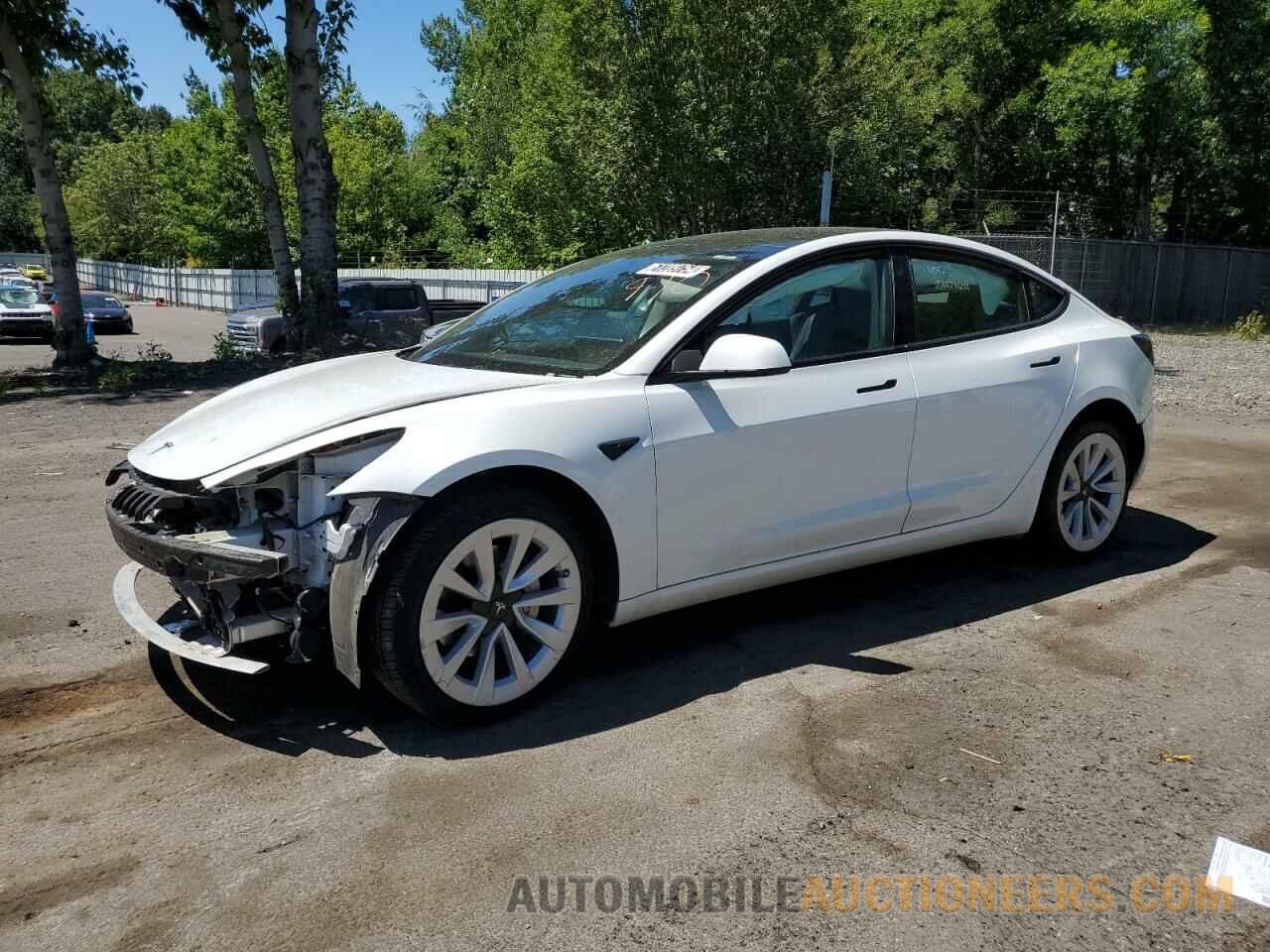 5YJ3E1EA5NF369211 TESLA MODEL 3 2022